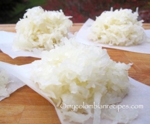 Receta de Cocadas Blancas Colombianas