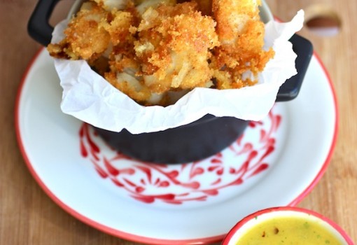 Chicharrón de Pescado con Ají de Mango (Fish Fritter with Mango Sauce)