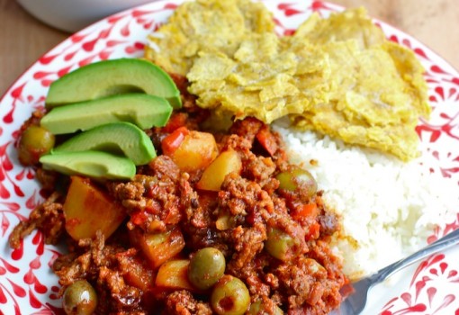 Chorizo and Beef Picadillo|This is a variation of the Cuban style beef picadillo|mycolombianrecipes.com