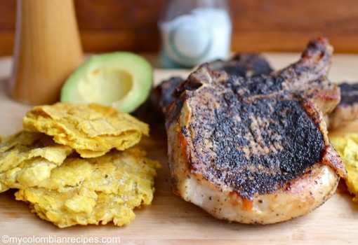 Coffee Crusted Pork Chops |mycolombianrecipes.com