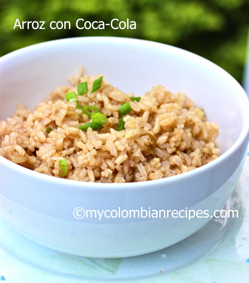 Arroz con Coca Cola Colombiano