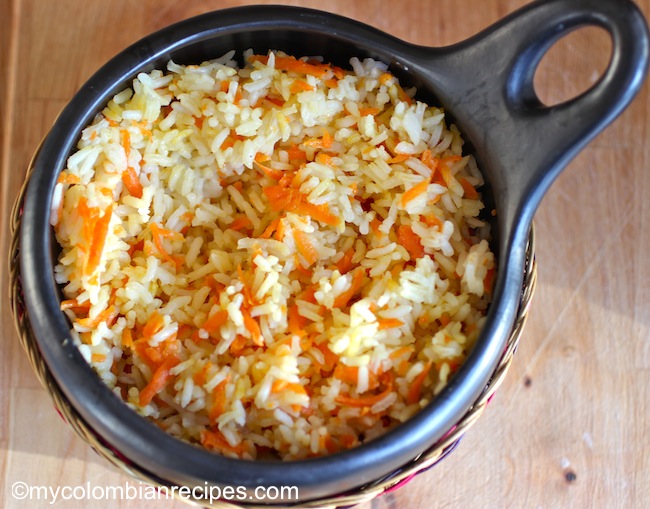 Arroz con Zanahoria - My Colombian Recipes