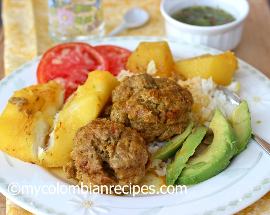 Receta para albondigas