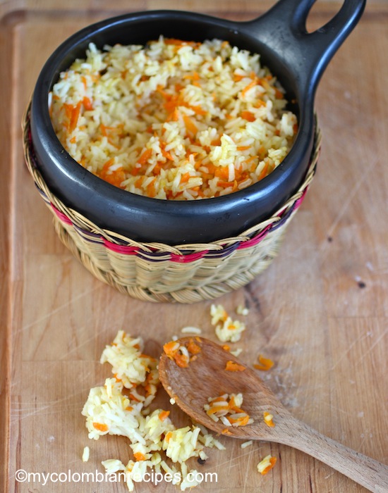 Arroz con Zanahoria-My Colombian Recipes