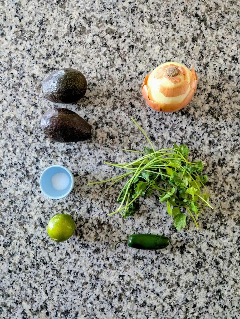Simple Guacamole Ingredients