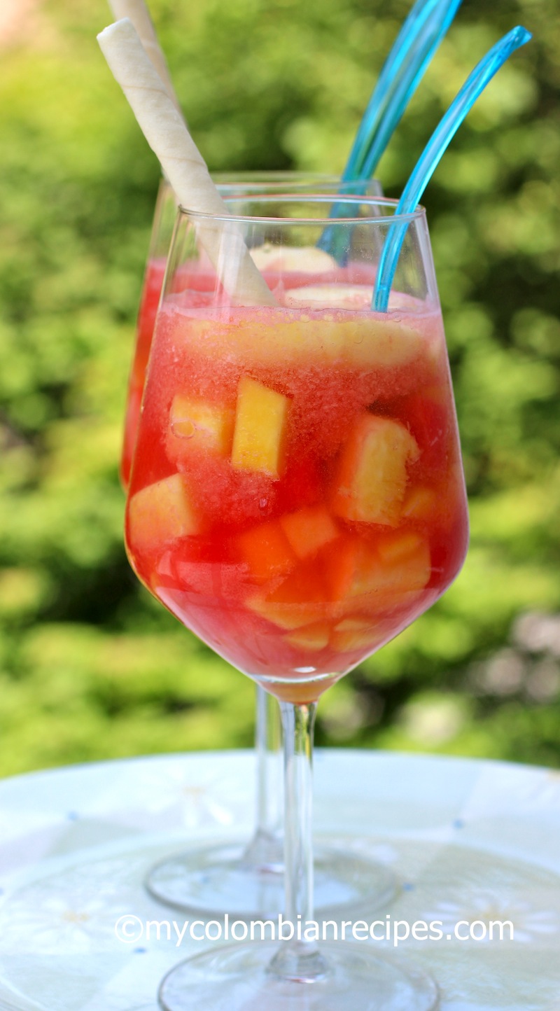 Salpicón de Frutas (Colombian Fruit Cocktail) | My Colombian Recipes