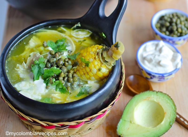 Ajiaco Colombiano (Colombian Chicken and Potato Soup) - My Colombian Recipes