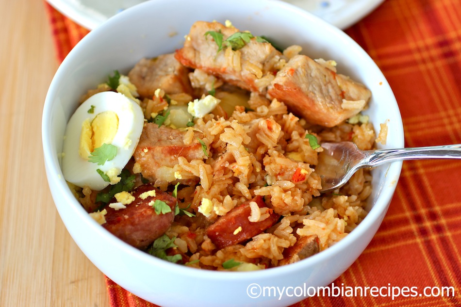 Arroz Atooado Colombiano Recipe