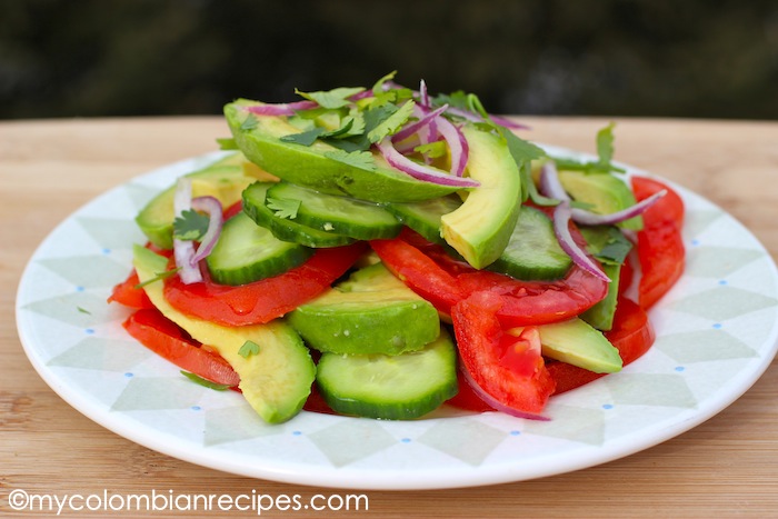 Avocado and Tomato Salad