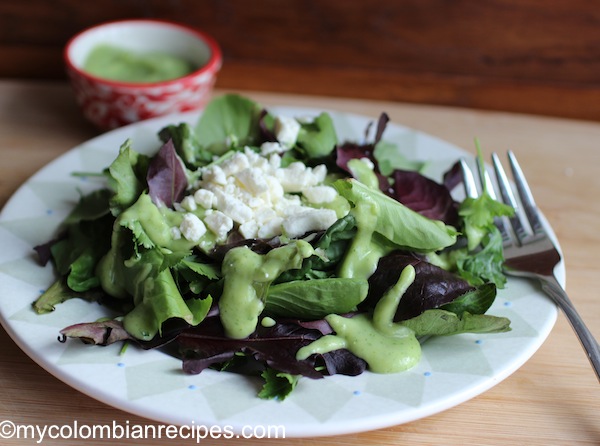 Avocado vinaigrette recipe