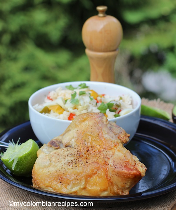 Chicken with Honey and Lime (Pollo al Limón y Miel)