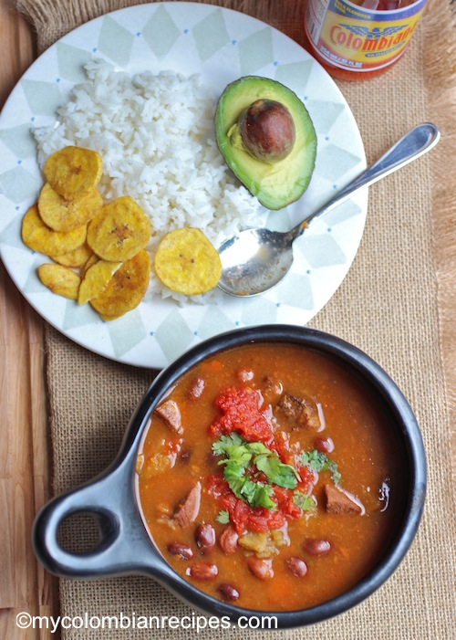 Receta de Frijoles Colombianos