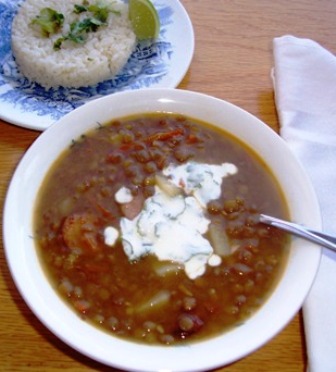 Receta de Sopa de Lentejas