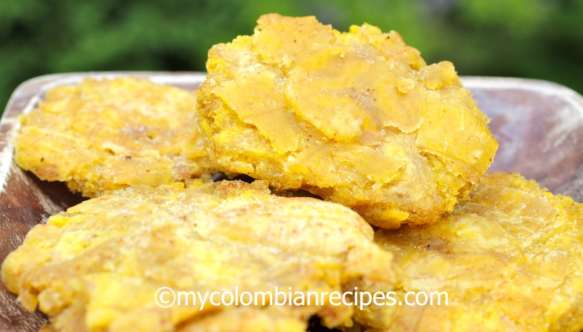 Patacones or Tostones recipe