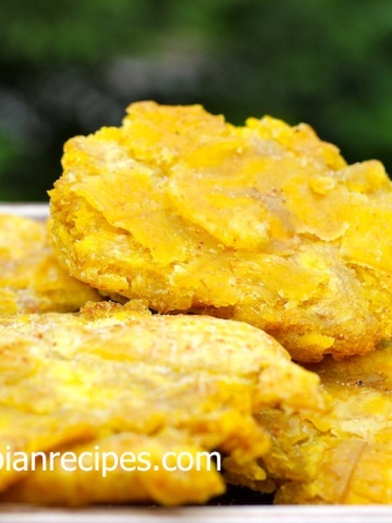 Receta de Patacones o Tostones