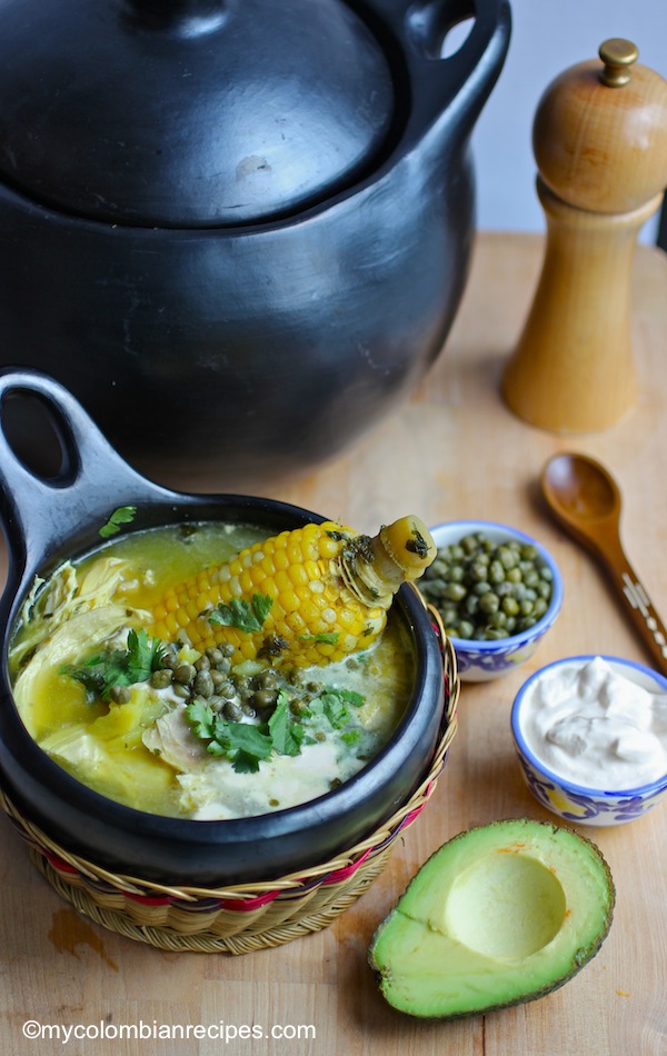 Ajiaco Colombiano (Colombian Chicken and Potato Soup) - My Colombian Recipes