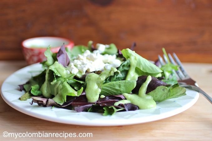 Avocado vinaigrette