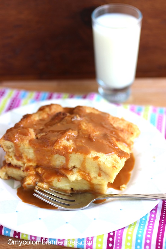 Colombian bread-pudding
