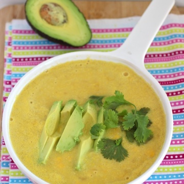 Crema de Mazorca Colombiana (Corn Soup) |mycolombianrecipes.com