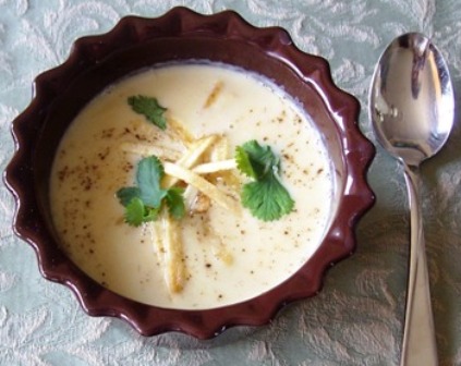 colombian Crema de mazorca  or corn soup