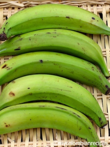 Platanos Verdes (Green Plantain) |mycolombianrecipes.com