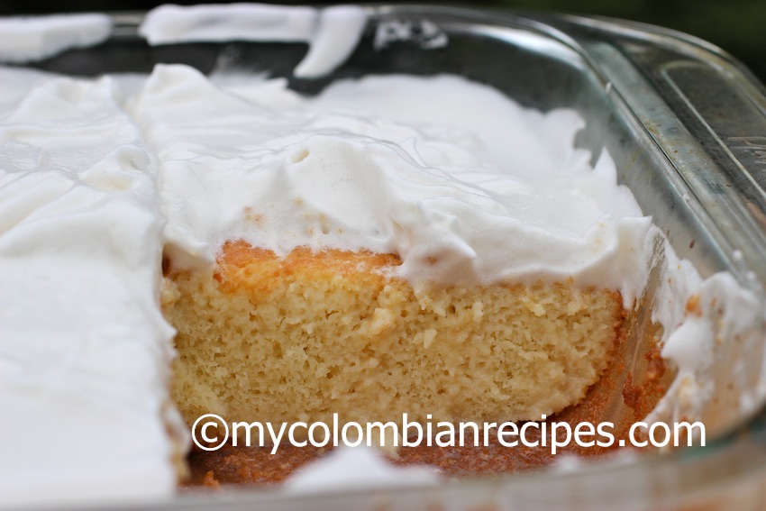 Tres Leches Cake-mycolombianrecipes