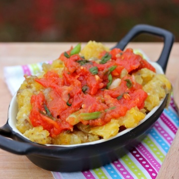 Boronia (Colombian Mashed Eggplant and Plantain) |mycolombianrecipes.com