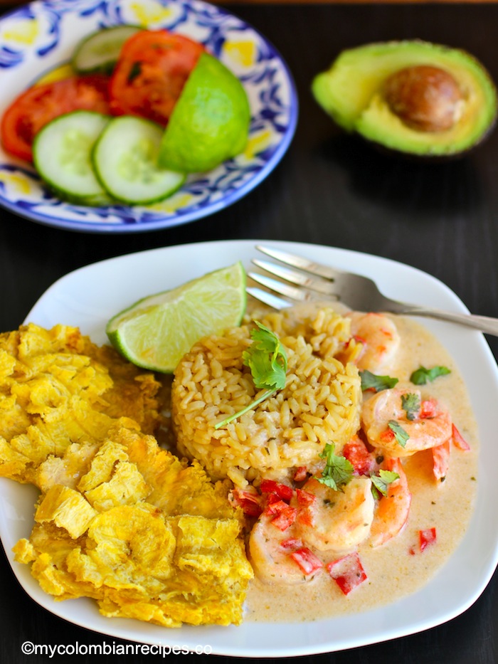 Camarones a la Criolla con Coco (Creole and Coconut Shrimp) 