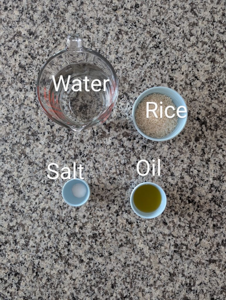 Rice ingredients