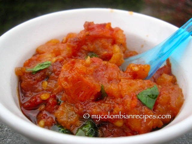 hogao Hogao (colombian tomato-onion sauce)