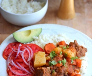 Estofado de Carne (Beef Stew) |Mycolombianrecipes.com