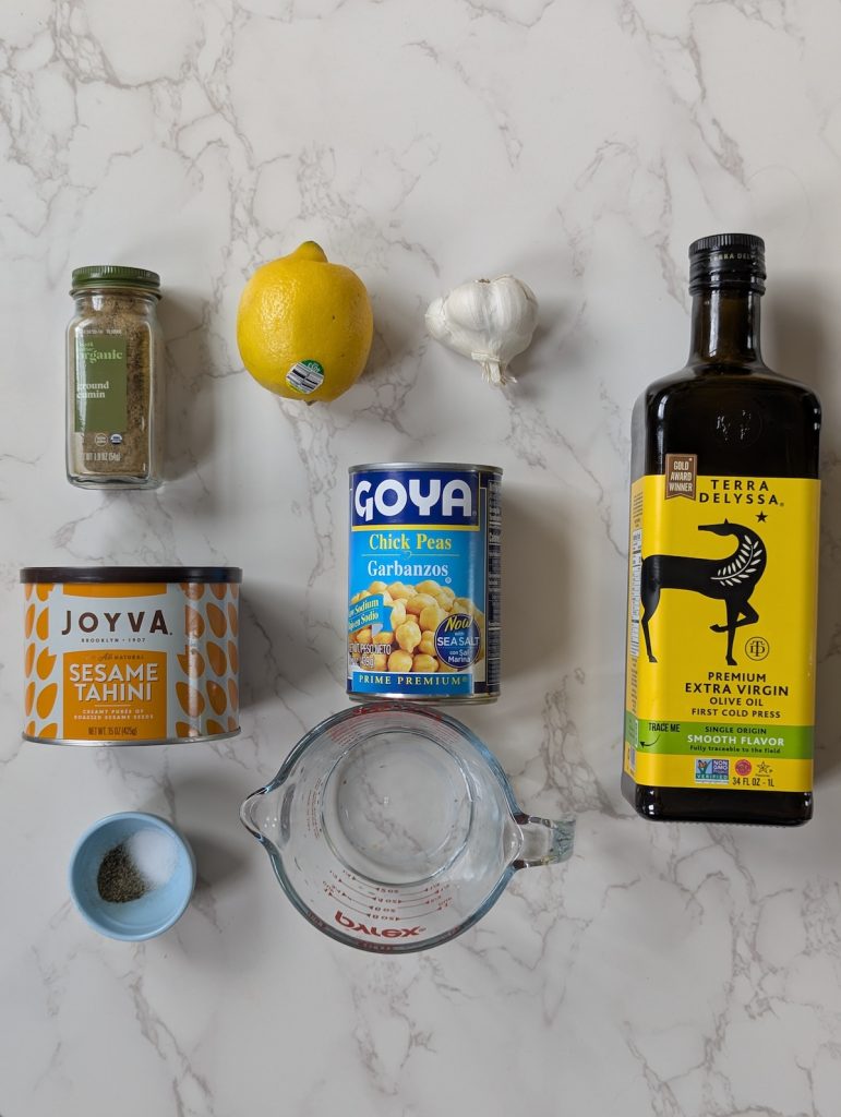 Hummus Ingredients