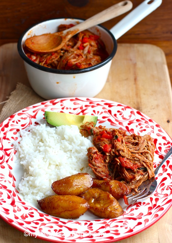 Carne Desmechada Ropa Vieja - My Colombian Recipes