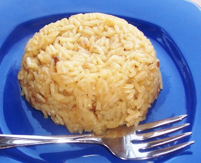 Arroz con Caramelized onions