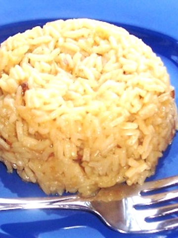 Arroz con Cebolla |mycolombianrecipes.com