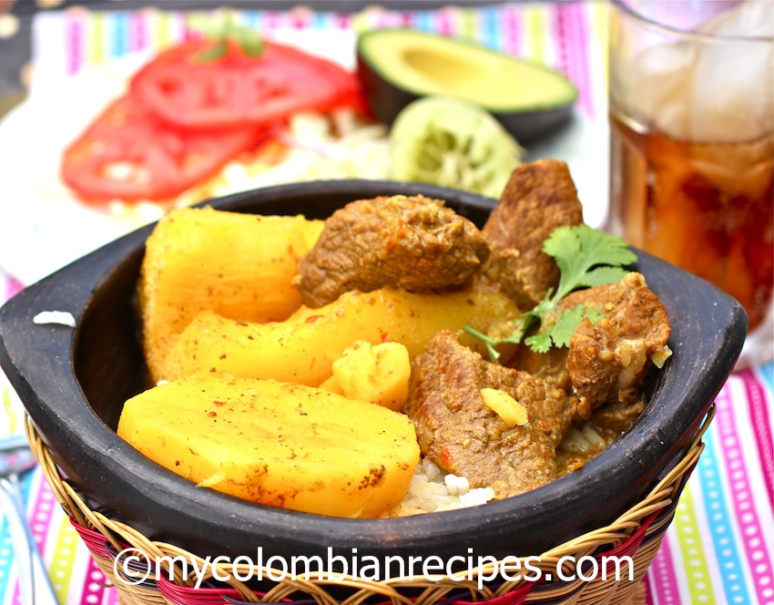 Colombian-Style Beef Stew