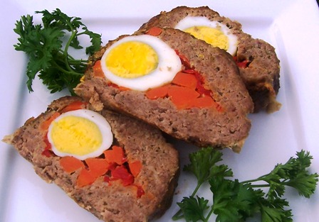 Albondigón or Colombian Style Meat loaf