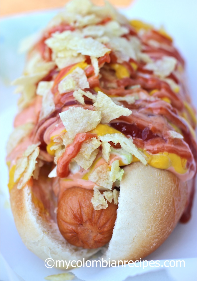 Colombian Hot Dogs (Perro Caliente Colombiano)