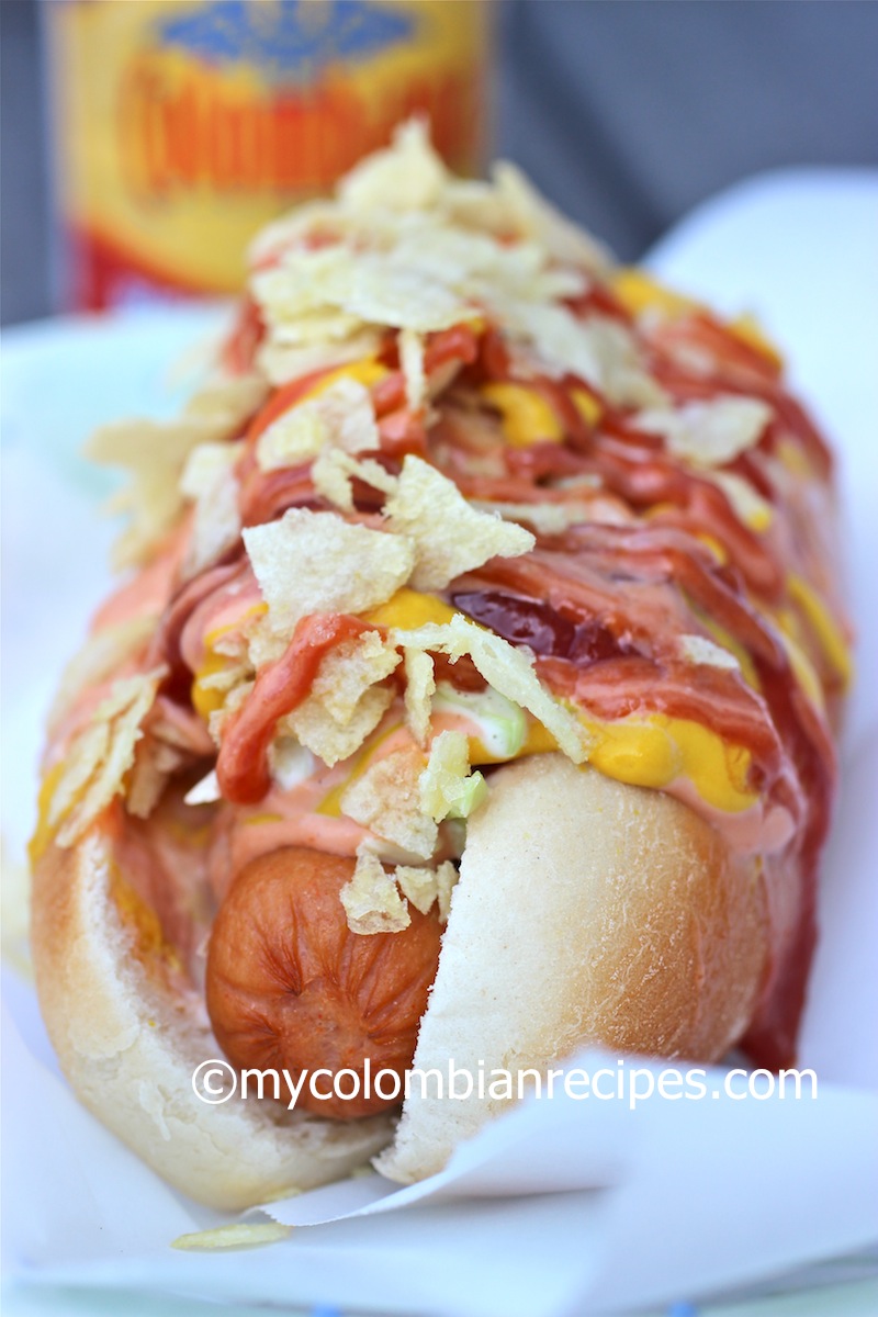 Colombian Hot Dogs (Perro Caliente Colombiano)