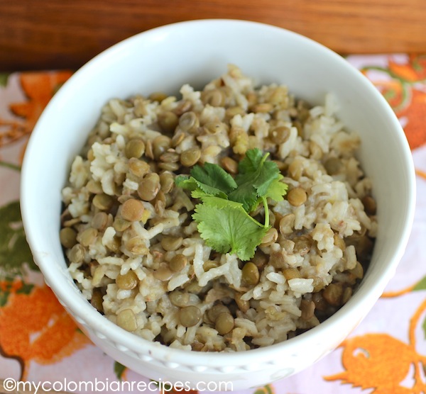 Arroz con Coco y Lentajas