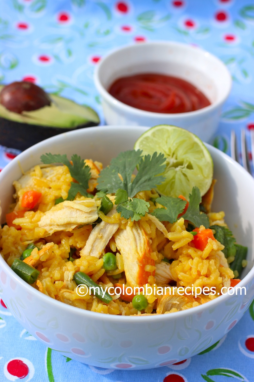 Chicken and Rice (Arroz con Pollo) My Colombian Recipes