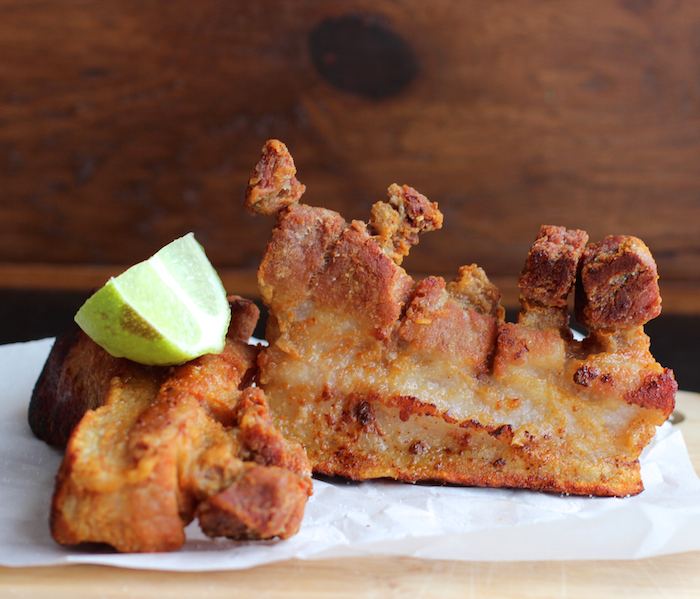 Colombian-Style Fried Pork Belly (Chicharrón Colombiano)|mycolombianrecipes.com