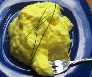 Saffron Mashed Yuca