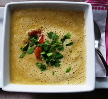 Coconut soup