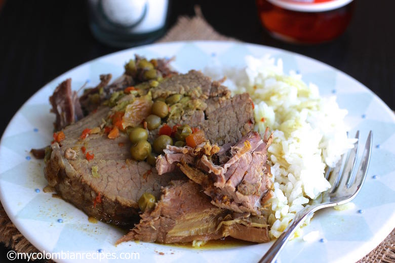 Stuffed Beef (Carne o Posta Rellena)