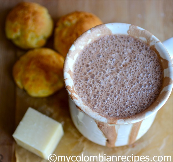 Receta Chocolate Colombiano