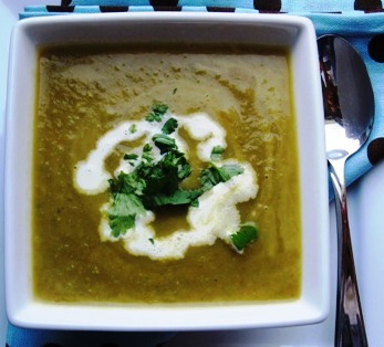 Creamy vegetable soup