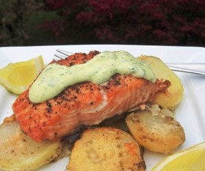 Salmon With Mustard