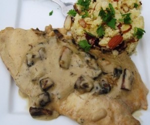 Tilapia In Mushroom Sauce