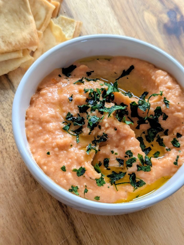 White Bean And Roasted Pepper Dip 2